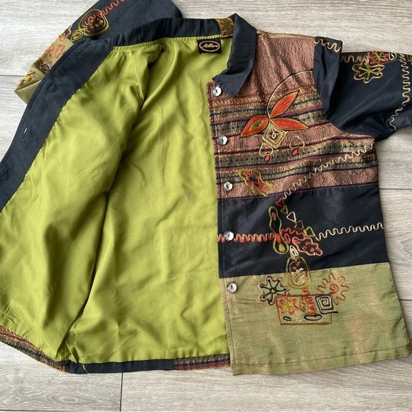 Allure Patchwork Embroidery Novelty Jacket - Picture 15 of 16